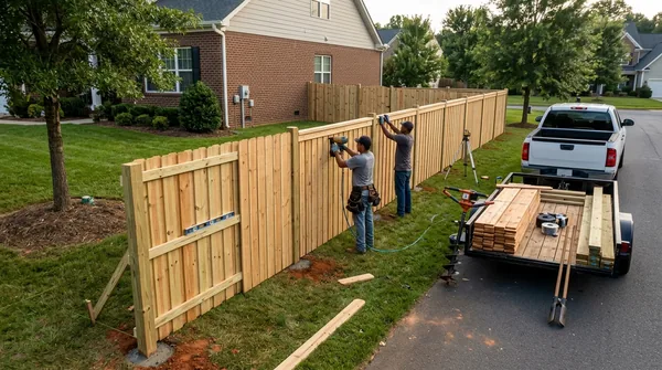 Team Charlotte Fence Contractors in Charlotte