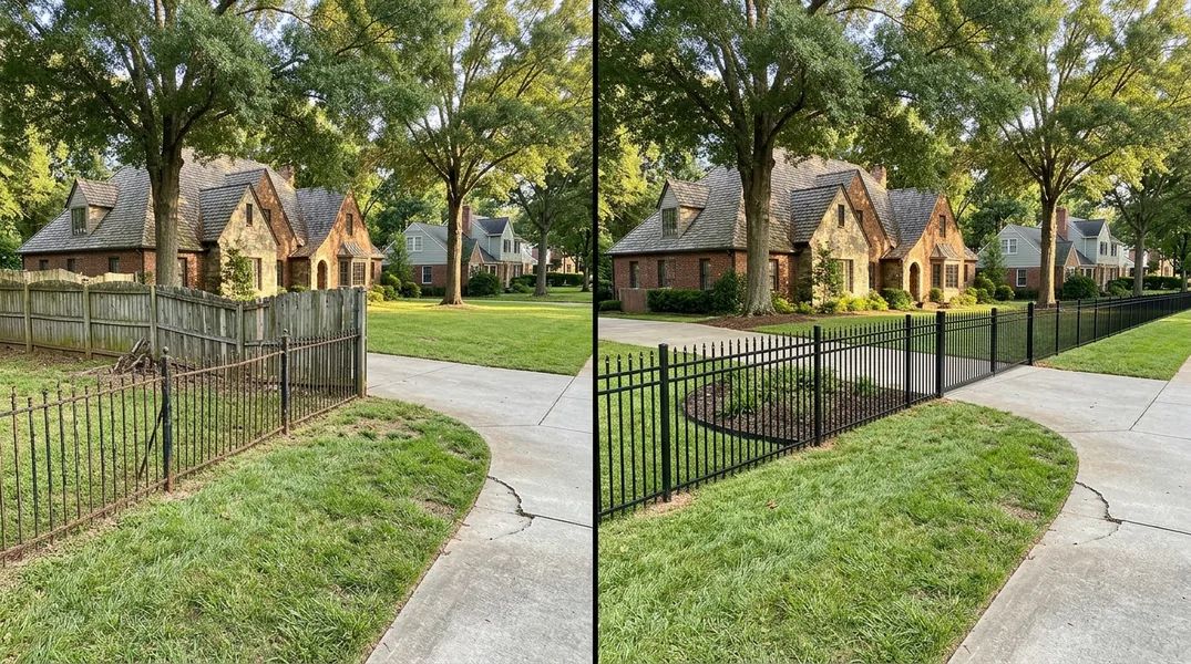 Result fence in Charlotte - Charlotte Fence Contractors