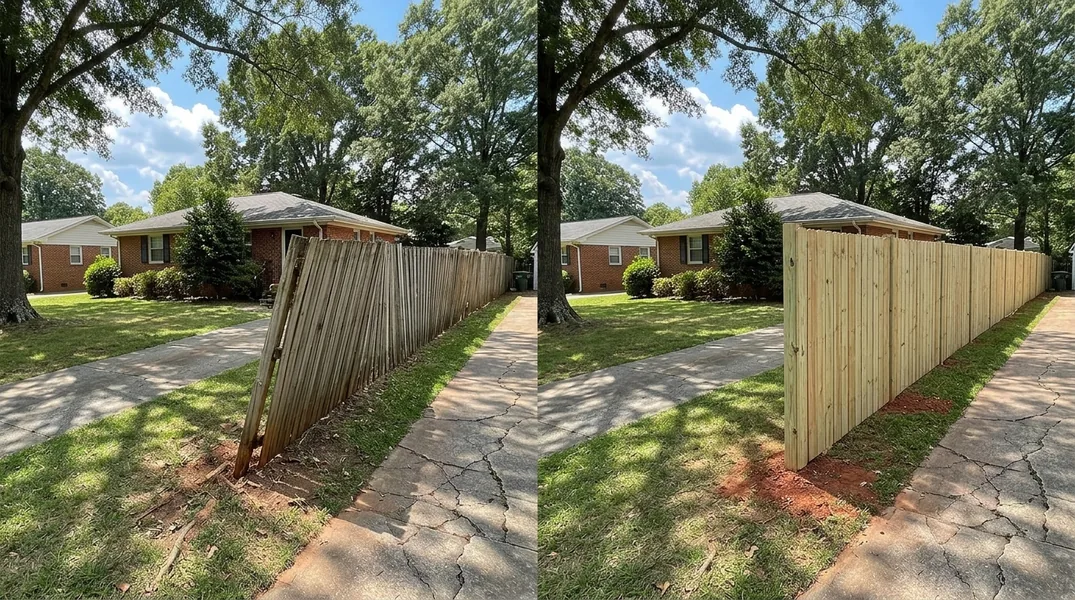 Result fence in Charlotte - Charlotte Fence Contractors