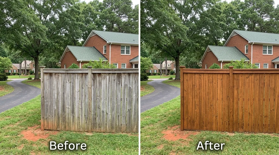 Result fence in Charlotte - Charlotte Fence Contractors