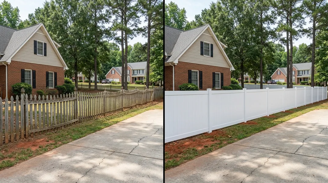 Result fence in Charlotte - Charlotte Fence Contractors