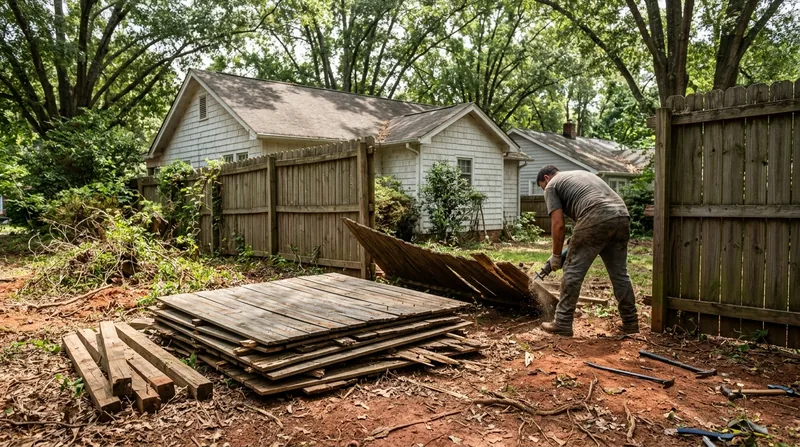Fence Replacement & Removal Charlotte