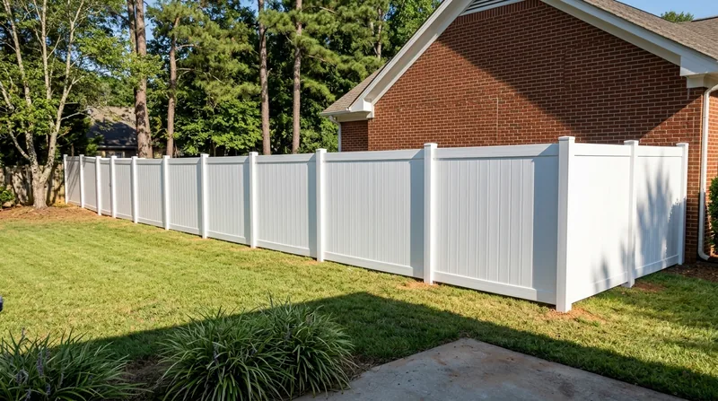 Vinyl & PVC Fence Installation Charlotte